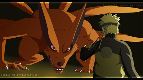 Naruto vs Kurama by FabianSM on DeviantArt