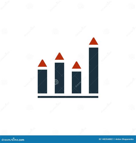 Icono Del Diagrama S Mbolo Creativo En Dos Colores Icono Perfecto Para