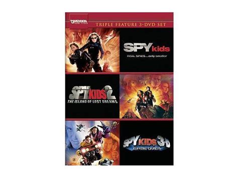 Spy Kids Dvd 3 Movie Collection 3pc Box Set