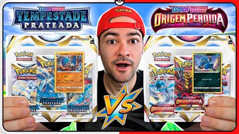 Pokemon TCG Tempestade Prateada VERSUS Origem Perdida Cartas Em