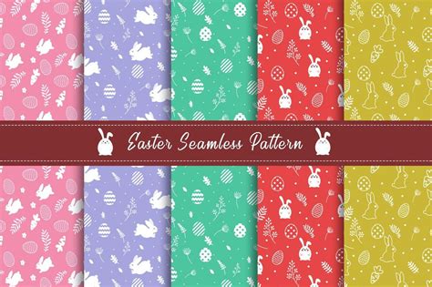 30 Cute Easter Patterns To Decorate Your Design Creatisimo