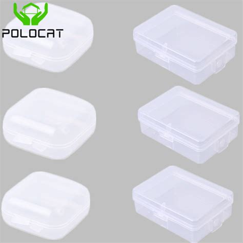 Polocat Collections Item Packaging Case Clear Small Tools Box Mini