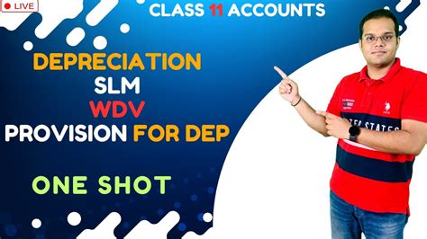 Class Accounts Depreciation One Shot Revision Youtube