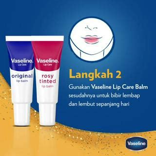 Jual Vaseline Lip Balm Pelembab Pencerah Bibir Rosy Tinted 10g Lip