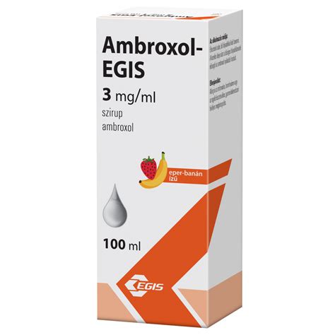 Ambroxol Egis Mg Ml Szirup Ml Halixol Patikaplus Online