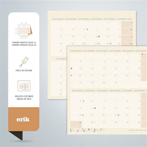 Calendario Pared Gustav Klimt Planificador Mensual X Cm