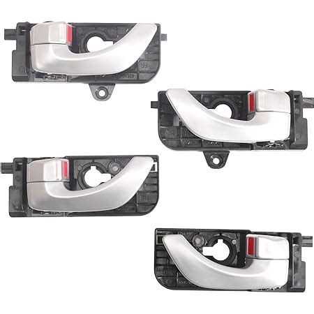 Amazon 4Pcs Front Rear Left Right Interior Inside Chrome Door