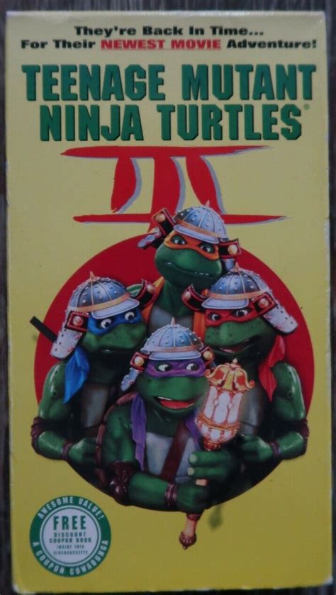 Vintage Teenage Mutant Ninja Turtles Iii Vhs Values Mavin