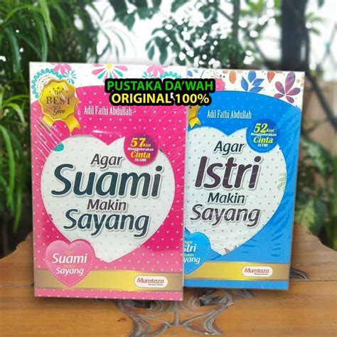 Jual Buku Paket Agar Suami Istri Makin Sayang 2 Jilid Pasutri Agar