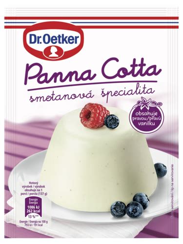 Panna Cotta Dezertn Peciality Dr Oetker