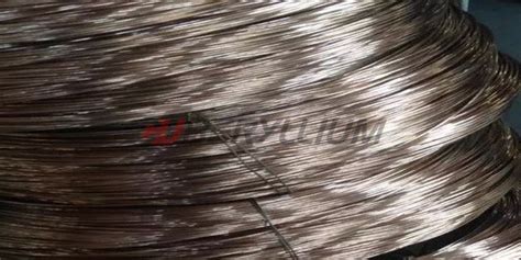 Alloy Uns C Beryllium Copper Wires On Spools In Coils