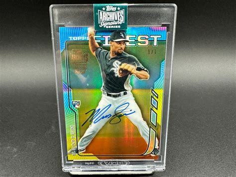 2024 Topps Archives Signature Series Marcus Semien 1 1 Encased