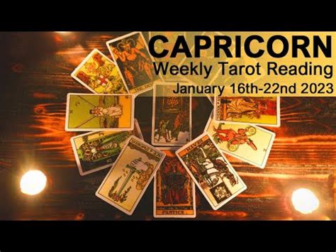 CAPRICORN WEEKLY TAROT READING YES THE SUN IS COMING OUT GOOD NEWS