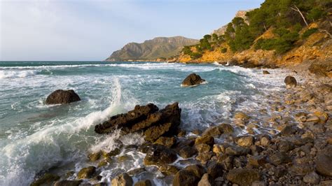 Cala Na Clara Beach In Palma Mallorca Spain Spotlight Photos