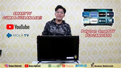 Polytron Led Smart Tv Inch Pld Mv Digital Youtube Mola Youtube