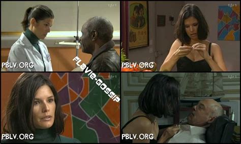 Naked Flavie Pean In Plus Belle La Vie