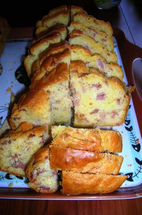 Recette De Cake Au Jambon Et Lardons La Recette Facile