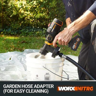 WORX 20V Cordless Nitro Paint Sprayer WX020 9