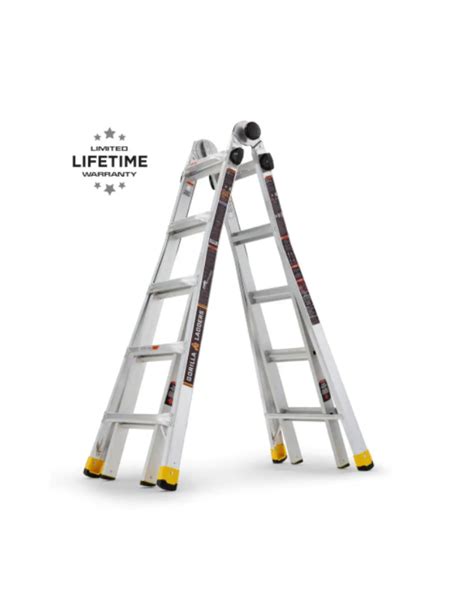 Gorilla Ladders GLMPXA 22 22 Ft Reach MPX Aluminum Multi Position