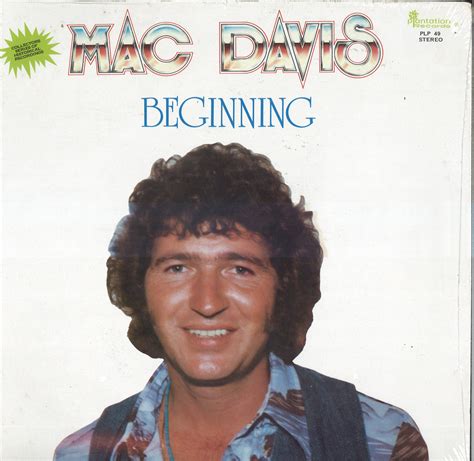 Mac Davis Beginning Country Music Usa