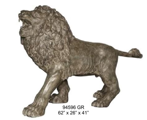 Bronze Lion Statues | Bronze Lion Sculptures - (2019 Price)