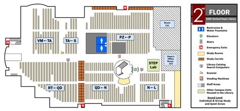 Library Floor Plan | University Libraries