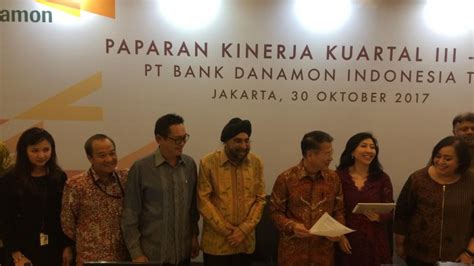 Bank Danamon Cetak Laba Bersih Rp 3 Triliun Di Kuartal III 2017