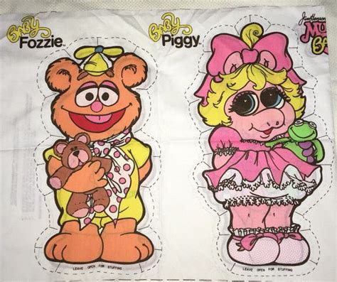 Vintage Muppet Babies Sewing Uncut Pattern By WithLoveFromConnie