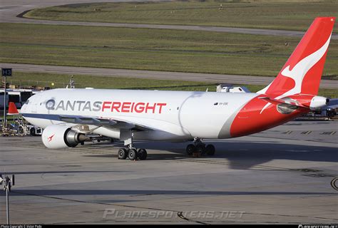 VH EBE Qantas Freight Airbus A330 202 P2F Photo By Victor Pody ID