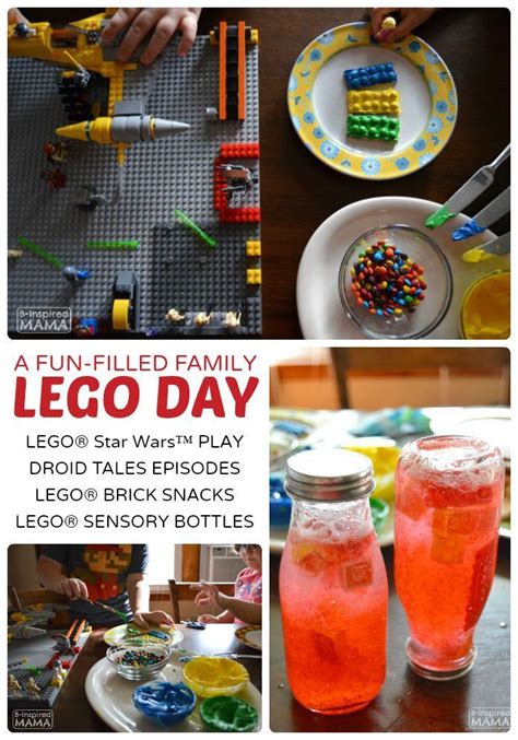 A Fun Filled Family LEGO Day - With LEGO Star Wars, LEGO Brick Snacks, and DIY LEGO Sensory ...