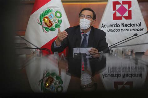 Presidente Martín Vizcarra Preside La 129 Sesión Del Acuerdo Nacional