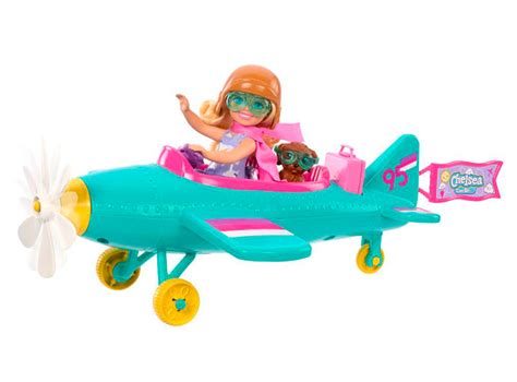 Ripley SET DE JUEGO BARBIE CHELSEA PILOTO DE AVION