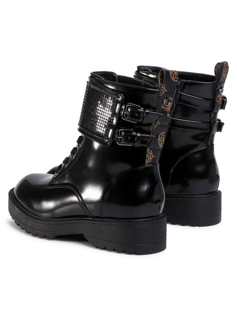 Guess Bottines Wanda FL7WAN ELE10 Noir Modivo Fr