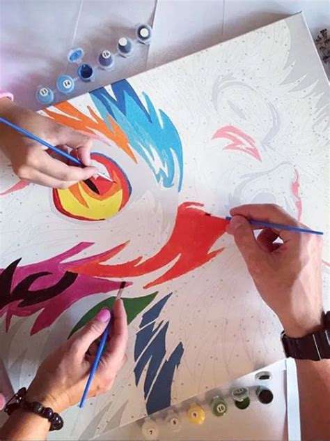 Ice Cream Adult Coloring Sexy Nude Painting By Number Girl Framed On Canvas Bestseller 39 99