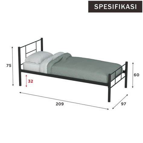 Jual Shumo X Sleep Owl Ranjang Besi Minimalis Single Bed Tempat Tidur