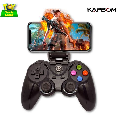 Controle Joystick Bluetooth Wireless Preto Sem Fio Kapbom Kap G Para