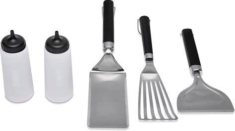 Amazon Weber Precision Piece Grilling Tool Set Stainless Steel