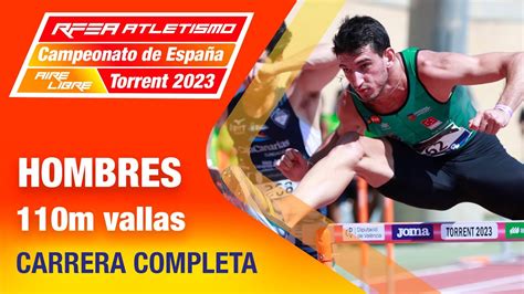 Final M Vallas Hombres Campeonato Espa A Atletismo Torrent