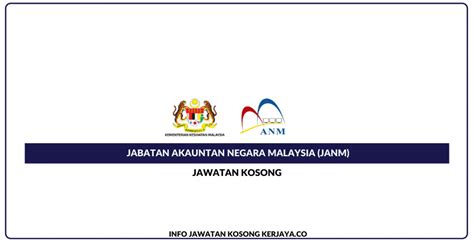 Jawatan Kosong Jabatan Akauntan Negara Malaysia JANM Jobs Hub