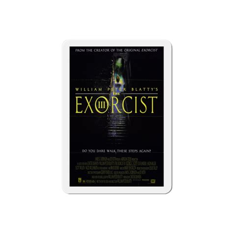 The Exorcist III 1990 Movie Poster Die-Cut Magnet – The Sticker Space