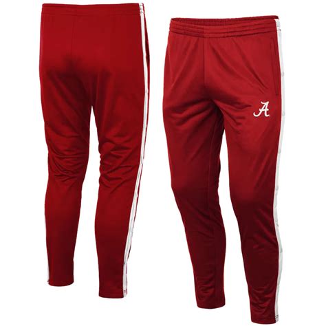 Alabama Crimson Tide Colosseum Disco Track Pants Crimson Track