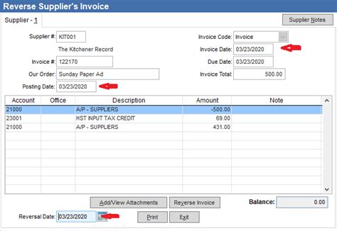 Reverse An Accounts Payable Invoice And Check Back Office