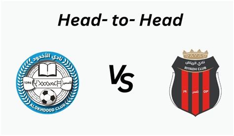 Al Okhdood Vs Al Riyadh Head To Head Prediction Saudi Pro League