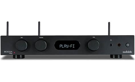 Audiolab 6000A Play Black Stereo Integrated Amplifier With Bluetooth