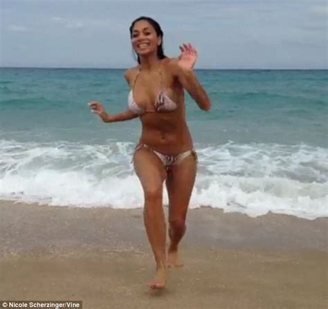 Nicole Scherzinger Shows Off Her Incredible Bikini Body In A Skimpy Two