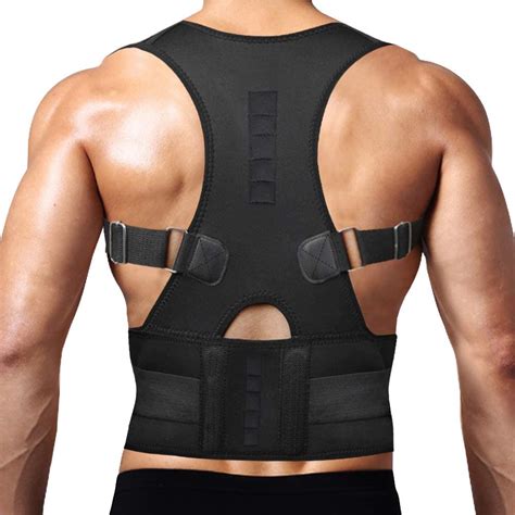 Zzvv Back Brace Posture Corrector Magnetic Support For Neck Shoulder