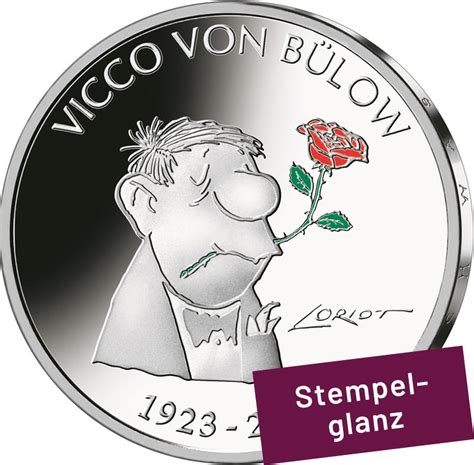 20 Euro BRD Vicco von Bülow 2023 Münzenversandhaus Reppa GmbH