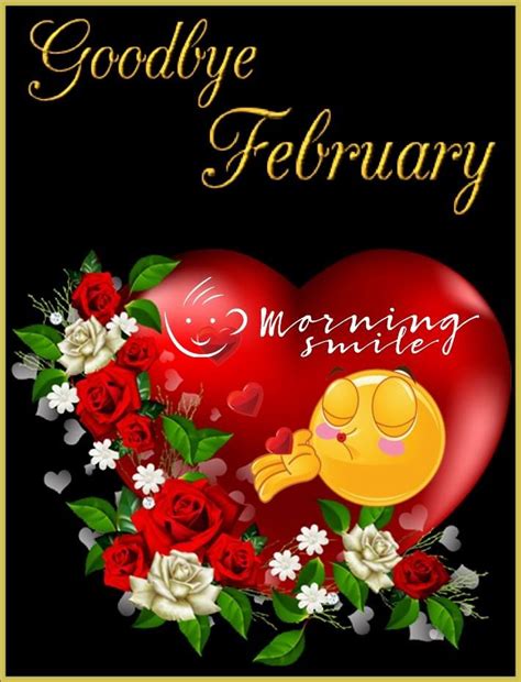 Goodbye February Kissy Smiley Image Pictures, Photos, and Images for ...