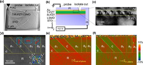 Figure 1 From Deterministic Ferroelastic Domain Switching Using