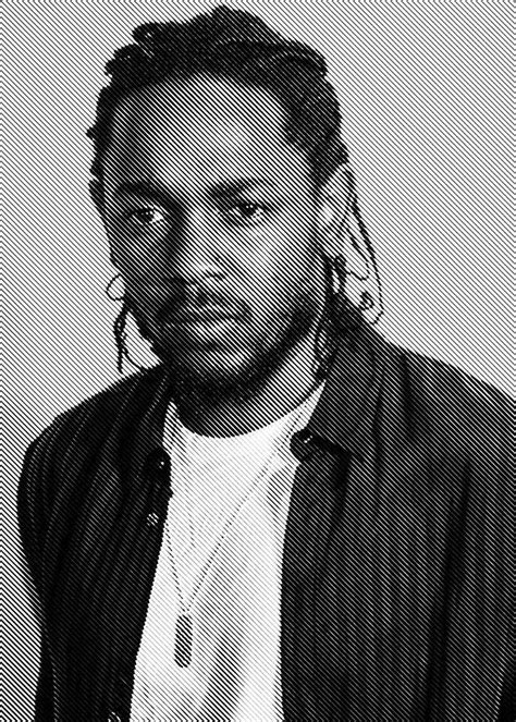 Kendrick Lamar 01 Digital Art By Kha Dieu Vuong Fine Art America